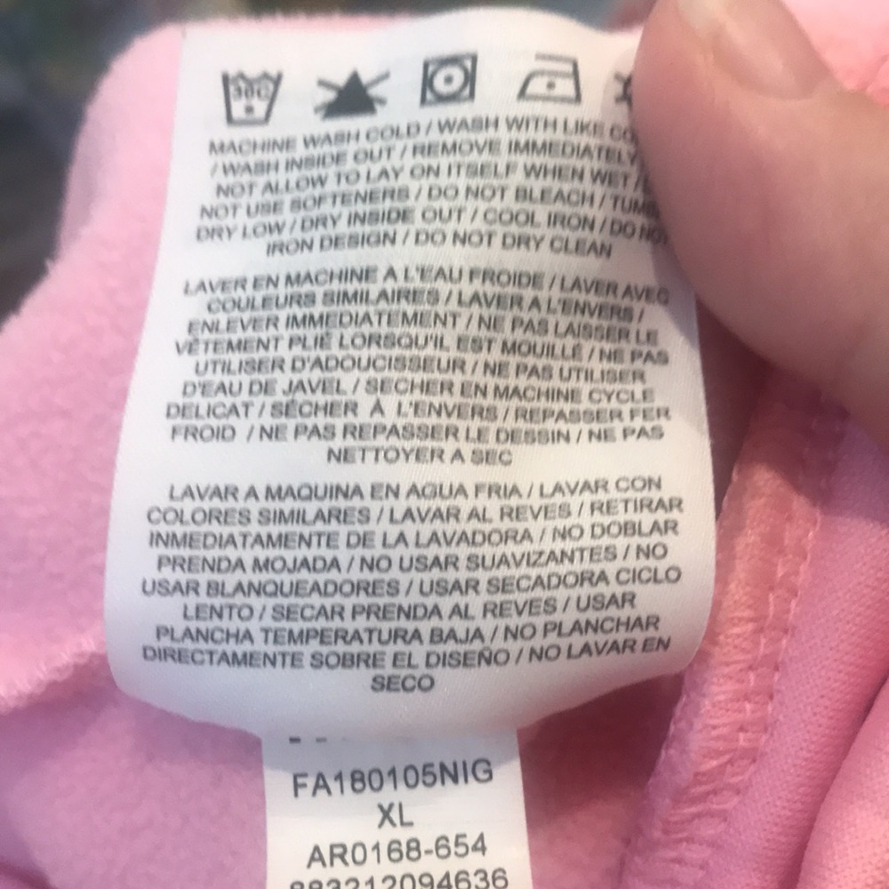 Pink Nike hooded sweatshirt youth size XL - Picture 6 of 6